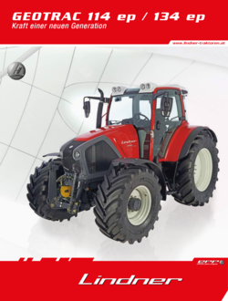 Prospekt Geotrac 114ep / 134ep