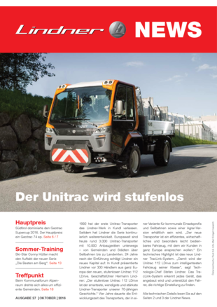 Lindner News Oktober 2016