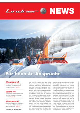 Lindner News März 2023